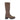 Bottes taupes en velours ht