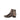 Bottines bronze en cuir lisse