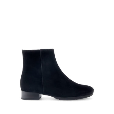 Bottines noires en velours