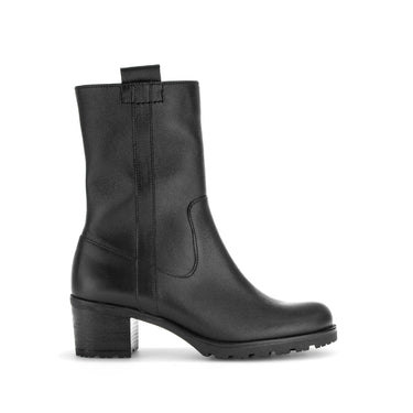 Bottines noires en cuir