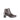 Bottines bronze en cuir lisse