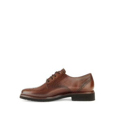 Derbys sattels en cuir lisse