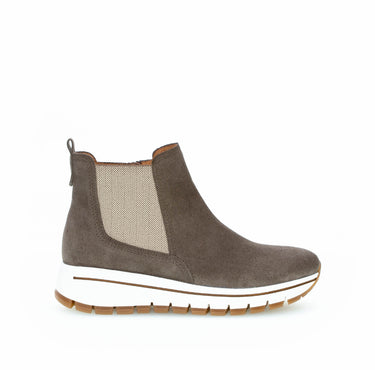 Chelsea Boots taupe en suède