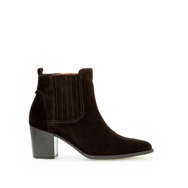 Bottines noires en nubuck