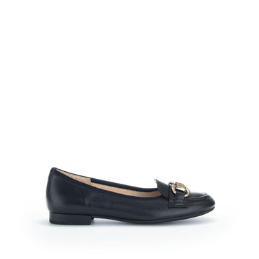 Ballerines noires en cuir