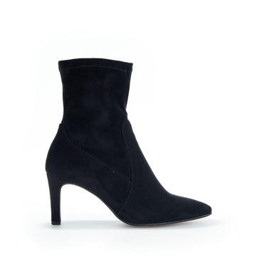 Bottines noires en textile