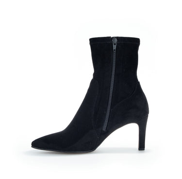 Bottines noires en textile