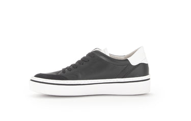 Sneakers noires en cuir