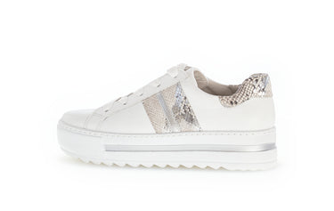 Sneakers blanches en cuir