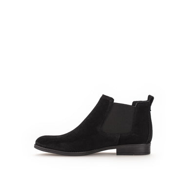 Bottines noires en suède