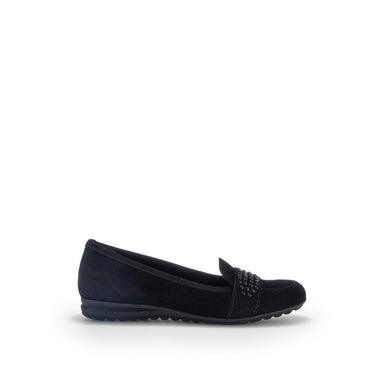 Ballerines noires en velours