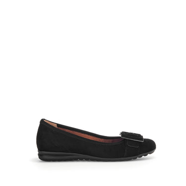 Ballerines noires en velours