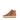 Baskets montantes cognac en cuir