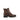 Bottines cognac en cuir lisse