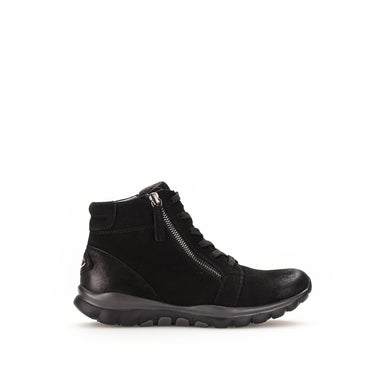 Baskets montantes noires en nubuck