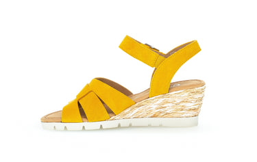 Sandales mangue en velours