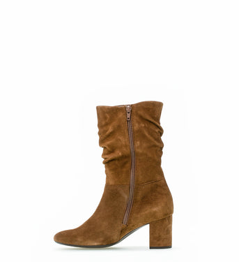 Bottines cognac